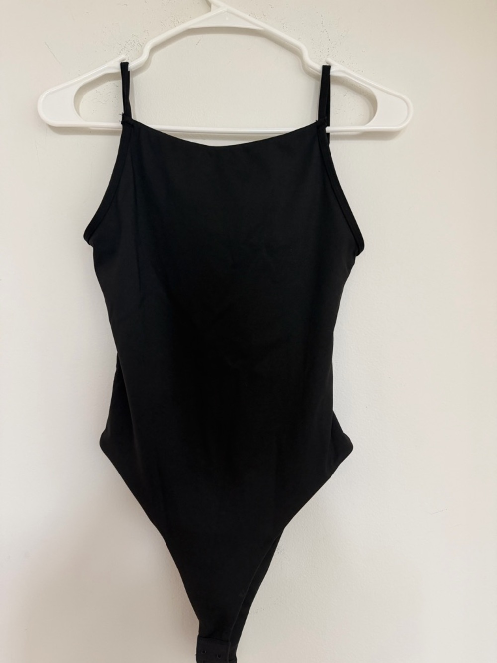 White Fox Women’s Black One-Piece Bodysuit with Cutout Detail - Picture 2 of 8